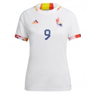 Camisa de time de futebol Bélgica Romelu Lukaku #9 Replicas 2º Equipamento Feminina Mundo 2022 Manga Curta